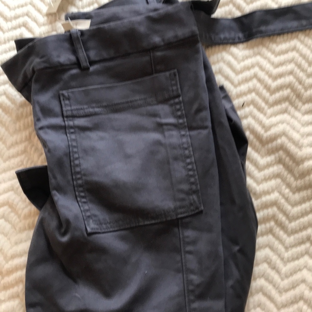 NWT Loft Tie-waist Grey Pants - 6P